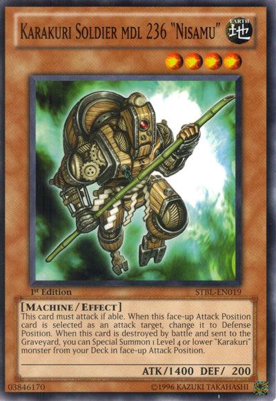 Karakuri Soldier mdl 236 Nisamu [STBL-EN019] Common - Josh's Cards