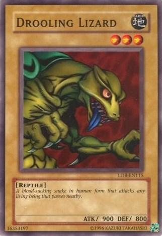 Drooling Lizard [LOB-EN115] Common - Josh's Cards