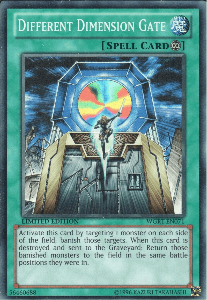Different Dimension Gate [WGRT-EN071] Super Rare - Josh's Cards