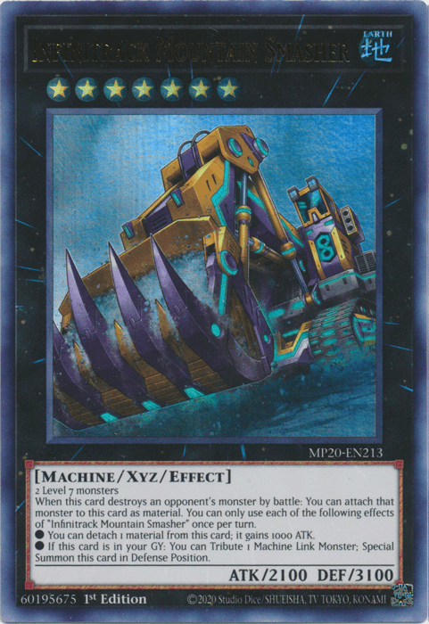 Infinitrack Mountain Smasher [MP20-EN213] Ultra Rare - Josh's Cards