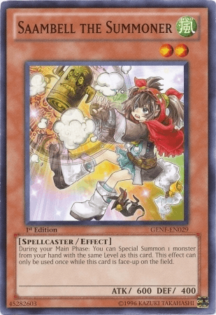 Saambell the Summoner [GENF-EN029] Common - Josh's Cards