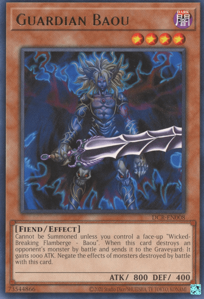 Guardian Baou [DCR-EN008] Rare - Josh's Cards