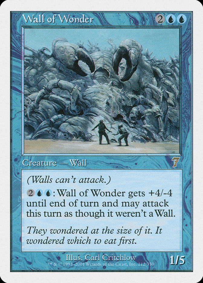 Wall of Wonder [Seventh Edition] Foil