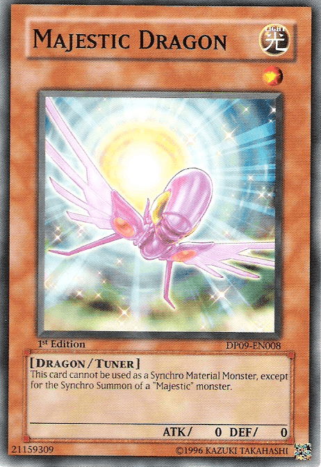 Majestic Dragon [DP09-EN008] Common - Josh's Cards