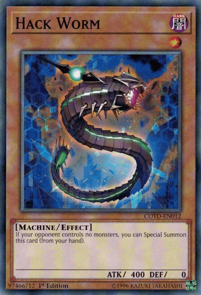 Hack Worm [COTD-EN012] Common - Josh's Cards