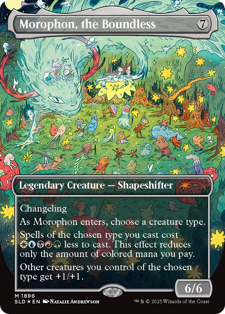 Morophon, the Boundless (SLD-1896) - Secret Lair Drop (Borderless) Foil