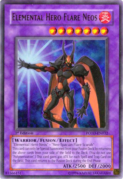 Elemental Hero Flare Neos [POTD-EN032] Ultra Rare - Josh's Cards
