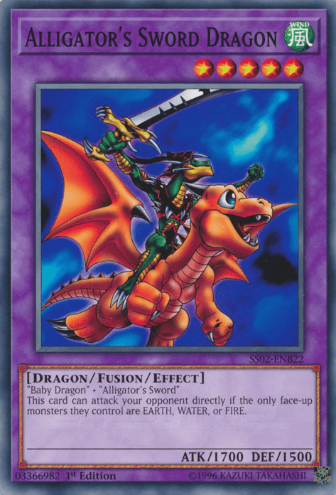 Alligator's Sword Dragon [SS02-ENB22] Common - Josh's Cards