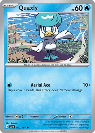 Quaxly 050/191 - SV08 Surging Sparks Reverse Holofoil