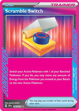 Scramble Switch 186/191 - SV08 Surging Sparks Holofoil