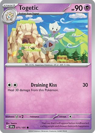 Togetic 71 - SV08 Surging Sparks Reverse Holofoil