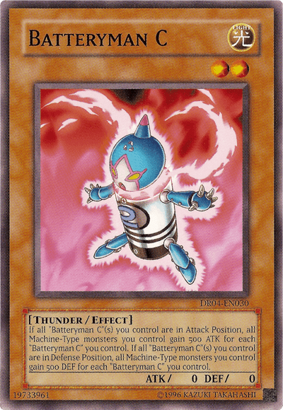 Batteryman C [DR04-EN030] Common - Josh's Cards