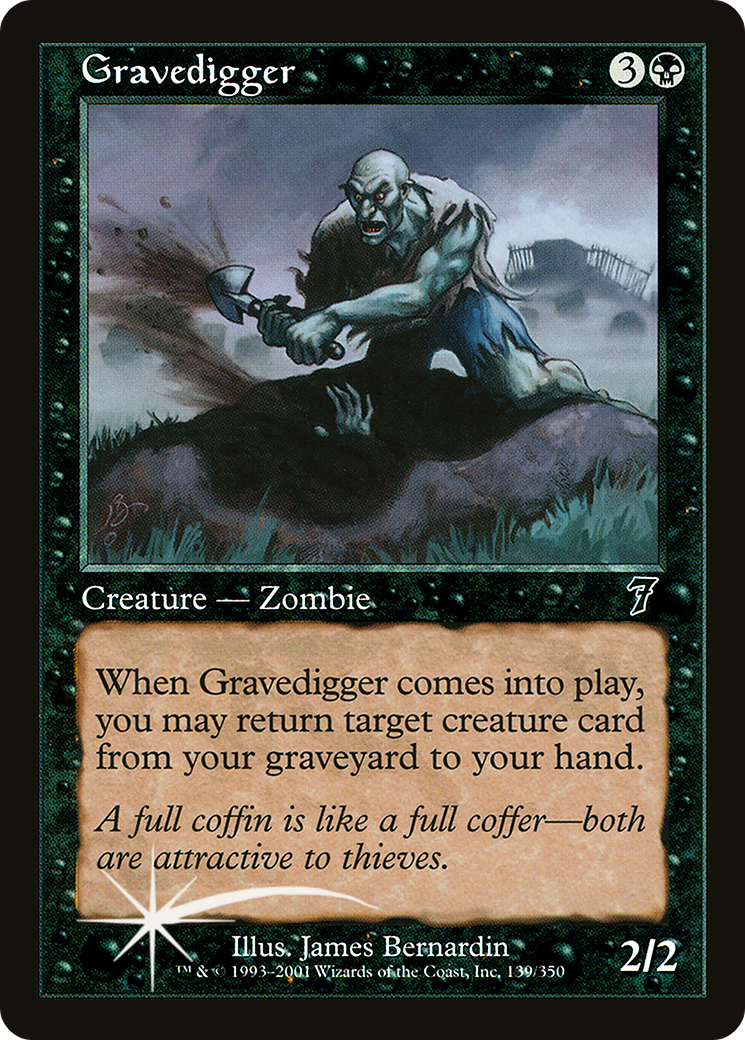 Gravedigger [Seventh Edition] Foil