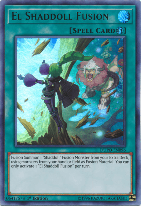 El Shaddoll Fusion [DUPO-EN096] Ultra Rare - Josh's Cards