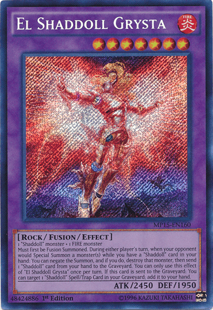 El Shaddoll Grysta [MP15-EN160] Secret Rare - Josh's Cards
