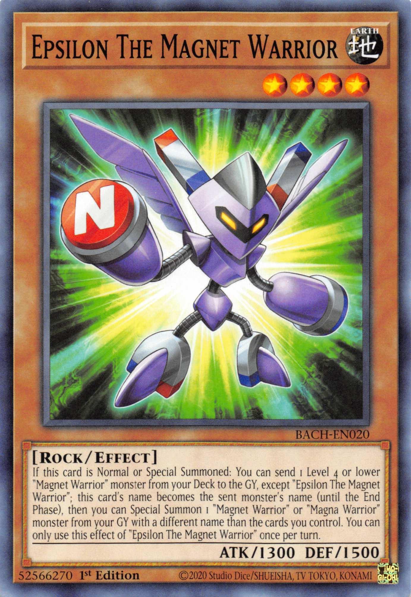 Epsilon The Magnet Warrior [BACH-EN020] Common - Josh's Cards