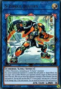 S-Force Justify [BLVO-EN048] Ultra Rare - Josh's Cards