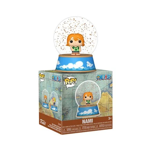 One Piece Mini Glitter Globe - Nami