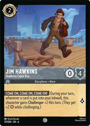 Jim Hawkins - Stubborn Cabin Boy (173/204) - Azurite Sea