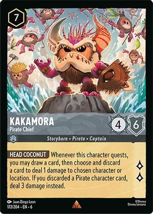 Kakamora - Pirate Chief (172/204) - Azurite Sea