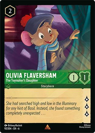 Olivia Flaversham - The Toymaker's Daughter (92/204) - Azurite Sea