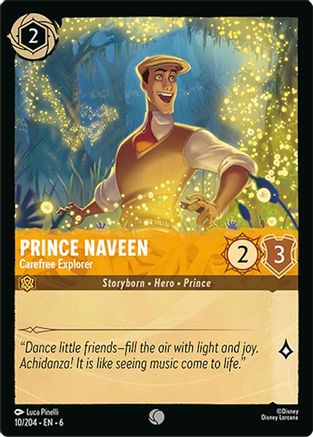 Prince Naveen - Carefree Explorer (10/204) - Azurite Sea