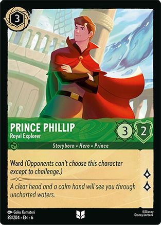 Prince Phillip - Royal Explorer (83/204) - Azurite Sea Cold Foil