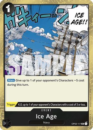 Ice Age (Jolly Roger Foil) (OP02-117) - Premium Booster -The Best- Foil