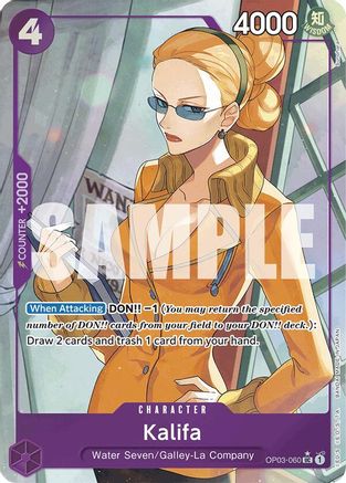 Kalifa (Full Art) (OP03-060) - Premium Booster -The Best- Foil