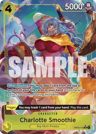 Charlotte Smoothie (Full Art) (OP03-110) - Premium Booster -The Best- Foil