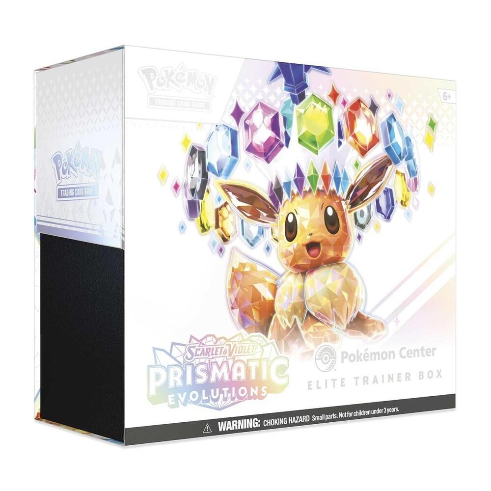 Pokemon: Scarlet & Violet - Prismatic Evolutions - Elite Trainer Box (Pokemon Center)