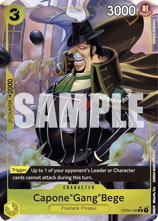 Capone"Gang"Bege (OP04-100) (Full Art) (OP04-100) - Premium Booster -The Best- Foil