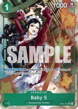 Baby 5 (OP04-032) (Full Art) (OP04-032) - Premium Booster -The Best- Foil