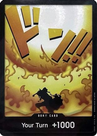 DON!! Card (Portgas.D.Ace) (Devil Fruits Collection Vol. 2) - One Piece Promotion Cards Foil