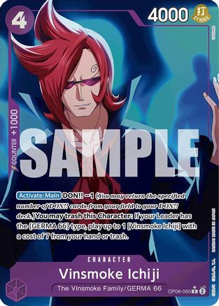 Vinsmoke Ichiji (OP06-060) (Full Art) (OP06-060) - Premium Booster -The Best- Foil