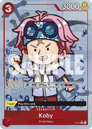 Koby (Full Art) (P-014) - Premium Booster -The Best- Foil