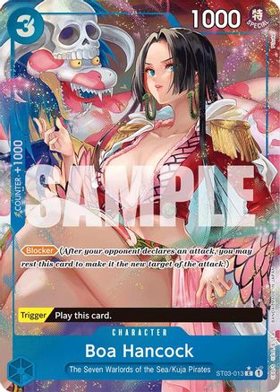 Boa Hancock (ST03-013) (Alternate Art) (ST03-013) - Premium Booster -The Best- Foil