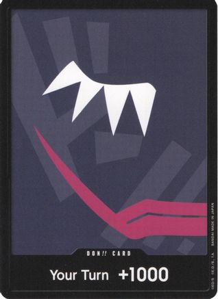 DON!! Card (Rosinante) - Premium Booster -The Best- Foil