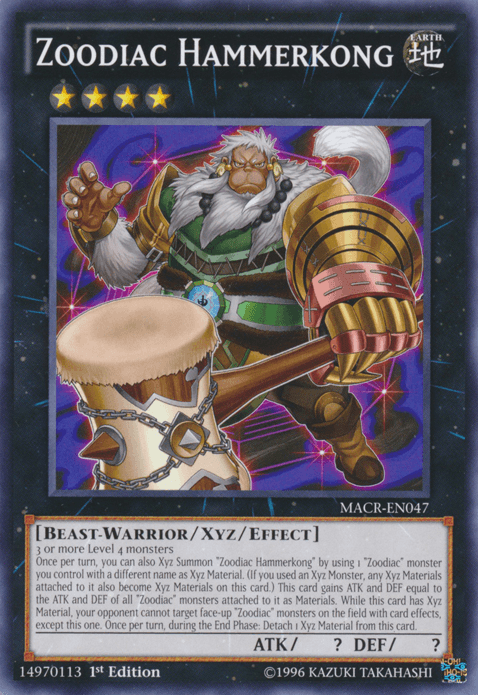 Zoodiac Hammerkong [MACR-EN047] Common - Josh's Cards