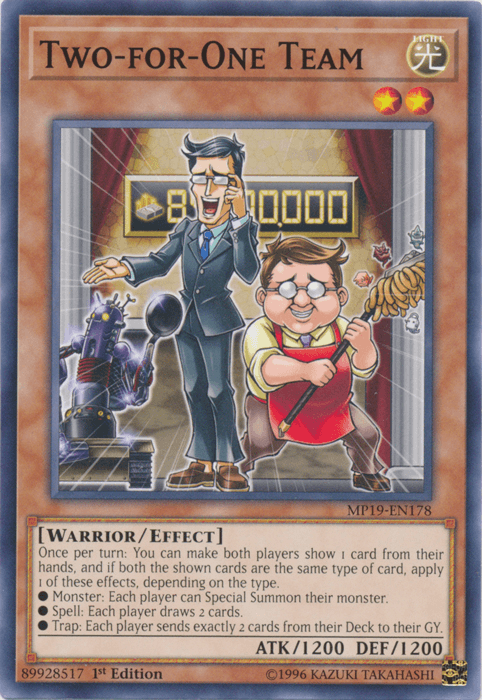 Two-for-One Team [MP19-EN178] Common - Josh's Cards