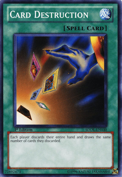 Card Destruction [SDDL-EN030] Common - Josh's Cards