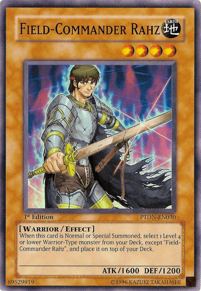 Field-Commander Rahz [PTDN-EN030] Super Rare - Josh's Cards