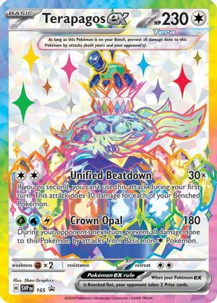 Terapagos ex 165 - SV Scarlet & Violet Promo Cards Holofoil