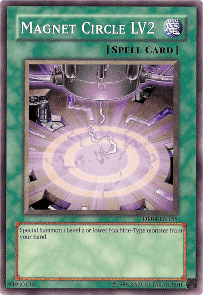 Magnet Circle LV2 [DR04-EN158] Common - Josh's Cards