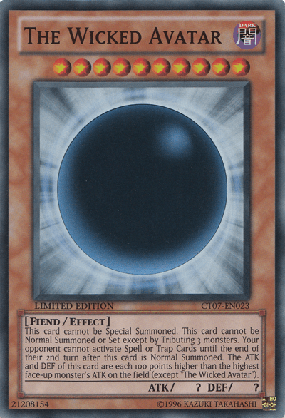 The Wicked Avatar [CT07-EN023] Super Rare - Josh's Cards