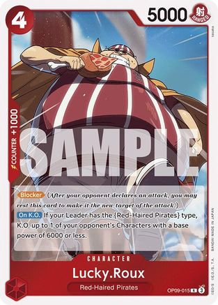 Lucky.Roux (OP09-015) - Emperors in the New World Foil