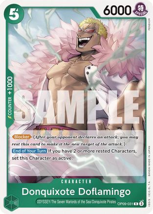 Donquixote Doflamingo (OP09-031) - Emperors in the New World Foil