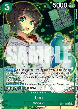 Lim (037) (Parallel) (OP09-037) - Emperors in the New World Foil