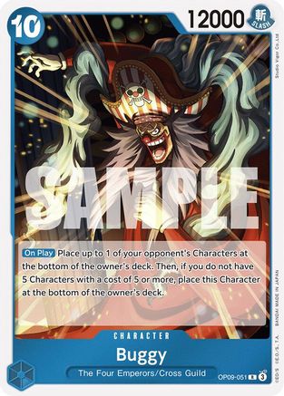 Buggy (051) (OP09-051) - Emperors in the New World Foil