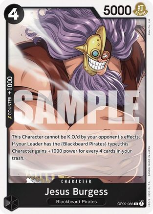 Jesus Burgess (OP09-086) - Emperors in the New World Foil